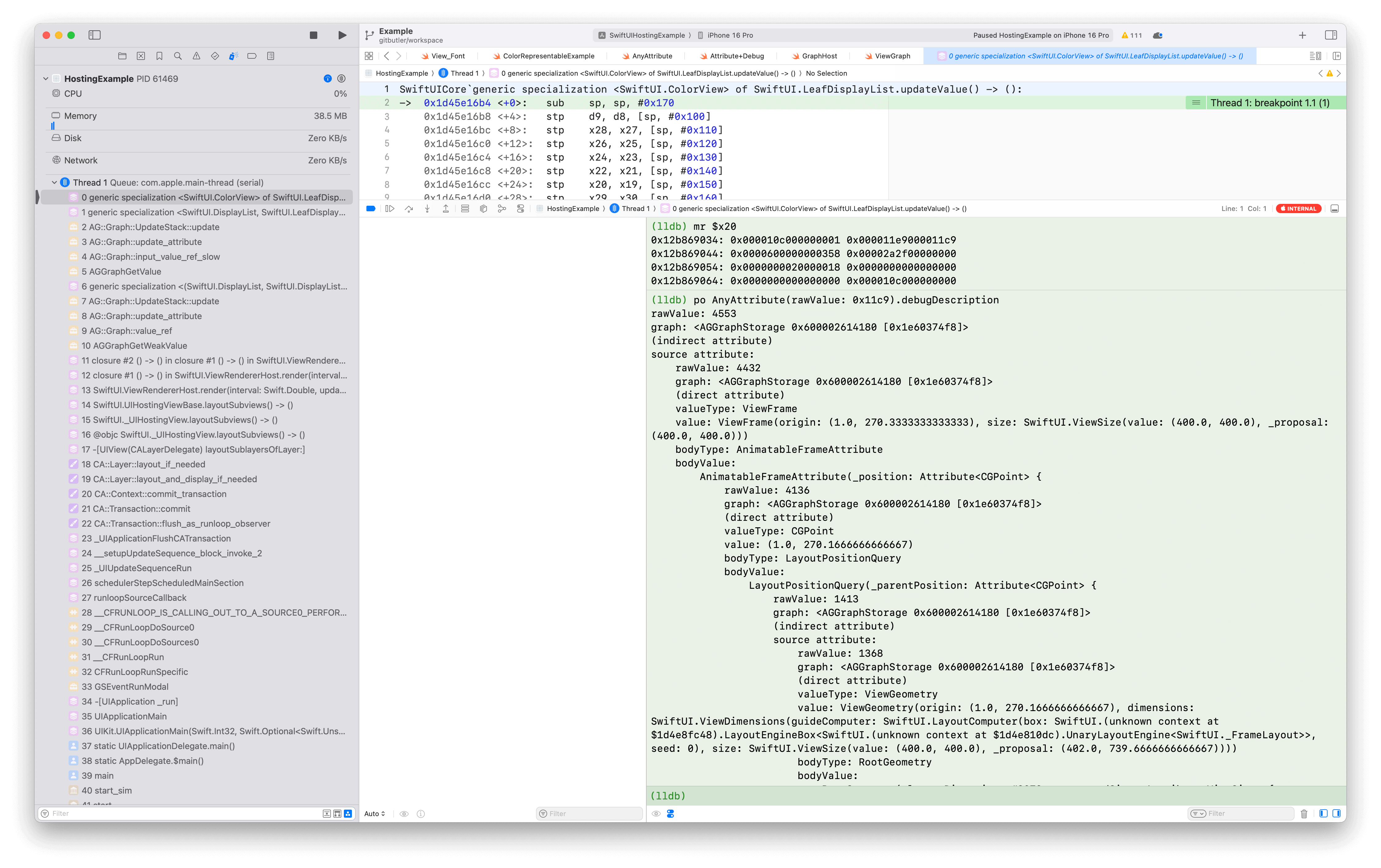 Xcode Screenshot